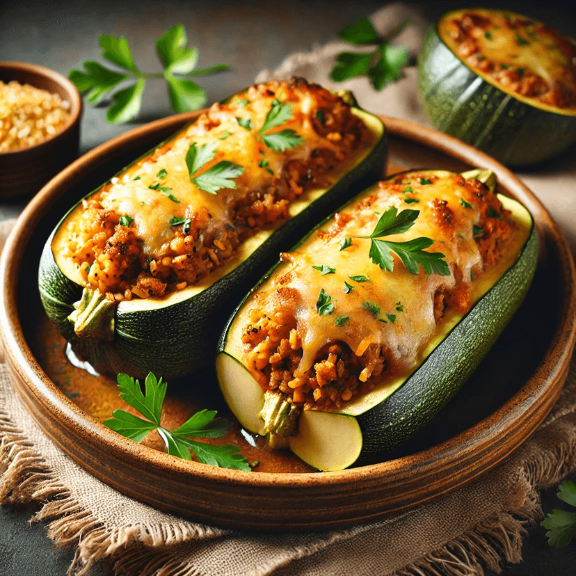 Stuffed Zucchini