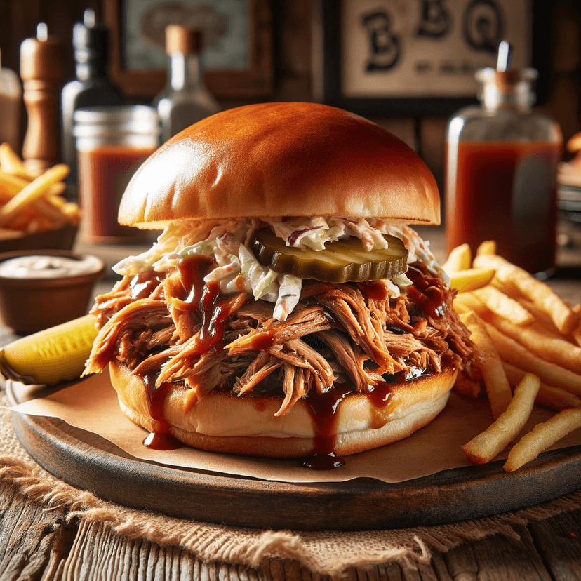 BBQ Pulled Pork Sandwich